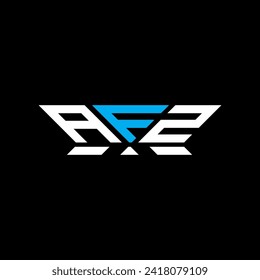 AFZ letter logo vector design, AFZ simple and modern logo. AFZ luxurious alphabet design  