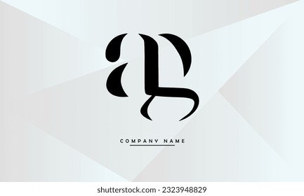 AG, GA Abstract Letters Logo Monogram