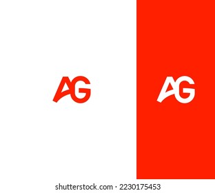 AG, GA Letter Logo Vector Template Abstract Monogram Symbol . Usable for Business sport, technology, fashion, digital And future creative logo