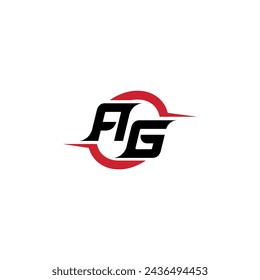 AG initial logo cool and stylish concept for esport or gaming logo as your inspirational
