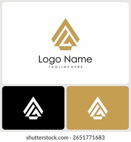 AG initials logo vector. logo templates
