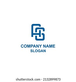 AG letter initial logo, capital letter in unique shape.	
