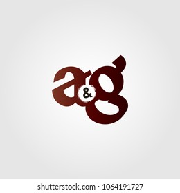 ag Letter Logo Design. Creative Letter Logo Template.