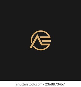 AG Letter Logo Design, Creative Modern AG Icon Illustration,