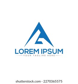 AG Letter Logo Design Unique and Modern 
