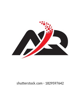 AG letter logo vector design