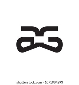 ag letter vector logo