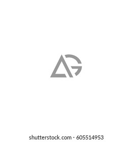 Ag Letter Vector Logo