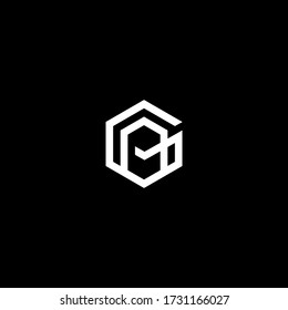 ag letter vector logo abstract
