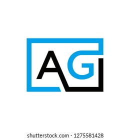 Ag Logo Design , Initial . Generic , Vector , Icon