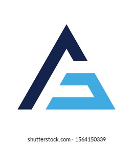 AG logo initial letter design template vector illustration