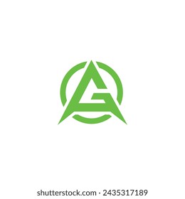 AG Typography logo,  AGL logo design,  A letter logo,ag  3d logo,  ag creative minimal logo
