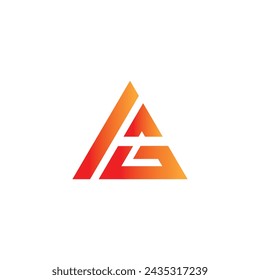 Logo de tipografía AG, diseño de logotipo AGL, logotipo de carta, logotipo ag 3d, logotipo de creatividad mínima