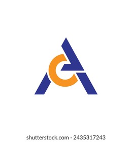 AG Typography logo,  AGL logo design,  A letter logo,ag  3d logo,  ag creative minimal logo