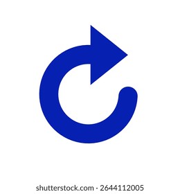 again icon. Thin linear again outline icon isolated on white background. Line vector again sign, symbol for web and mobile