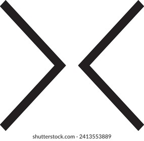 Against or move or next or opposite eps icon