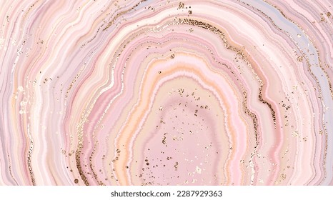 Diseño de la impresión de fondo de piedra de la gemela con textura mineral y bandeja de oro.