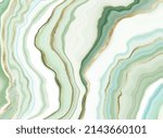 Agate stone wallpaper print design with natural mineral texture and gold veins.