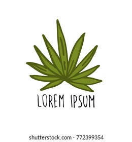 agave doodle icon
