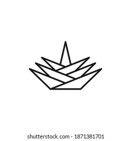 Agave icon design isolated on white background. Vector illustration