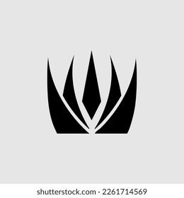 Agave diseño de icono aislado en fondo blanco..eps
