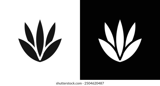 agave icon Symbol mark in filled style