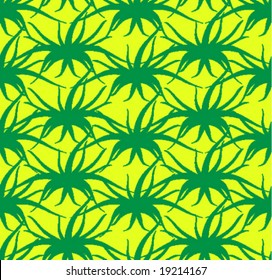 Agave Tequila Plant As Seamless Wallpaper Pattern