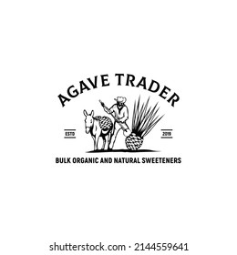 Agave Trader Vintage Logo Inspiration