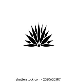 Agave vector icon. Plant,leaf symbol flat vector sign isolated on white background. Simple vector illustration for graphic and web design.