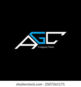AGB logo design, AGB simple and modern logo. AGB luxurious alphabet design  
