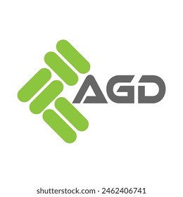 AGD letter logo vector design, AGD simple and modern logo. AGD luxurious alphabet design