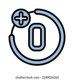 Age restriction Vector icon which can easily modify or edit

