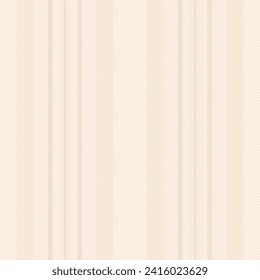 Age stripe seamless vertical, variation pattern textile vector. Row background fabric texture lines in antique white and sea shell color.