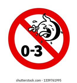 Age warning sign. Unusual. 