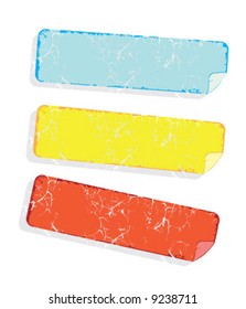 Aged Banner sticky notes !