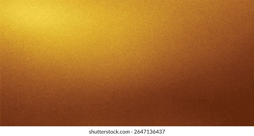 Aged gold metal with a rough, grunge texture on a vintage brown paper surface creates an antique wallpaper design	