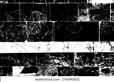 Aged grungy coarse stonework city.Damage front decor cellar house. Built bumpy vintage smoked fortress yard 3D design.Shabby rural facade fortified tower. Messy backdrop of ground floor castle dungeon