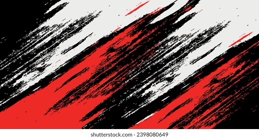 Textura de los cañones mayores. Estructura negra con pincel rojo ilustrativo. Fondo abstracto dibujado a mano.ilustrador vectorial