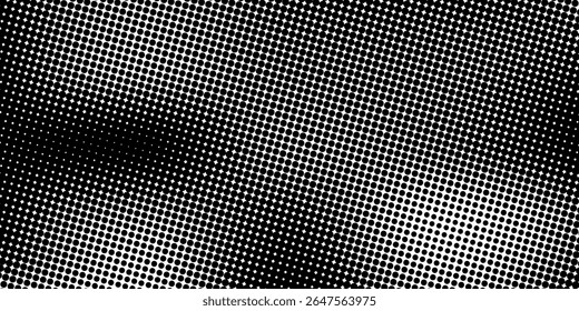 Aged halftone noise gradient texture. Grunge dirty speckles and spots background. White and black faded sand grain wallpaper modern
