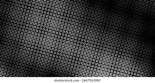 Textura de gradiente de ruído de meio-tom antigo. Grunge manchas sujas e fundo de manchas. Branco e preto desbotado areia grão papel de parede moderno
