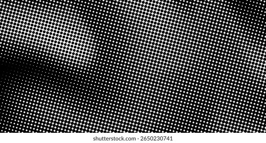 Textura de gradiente de ruído de meio-tom antigo. Grunge manchas sujas e fundo de manchas. Branco e preto desbotado areia grão papel de parede vetor
