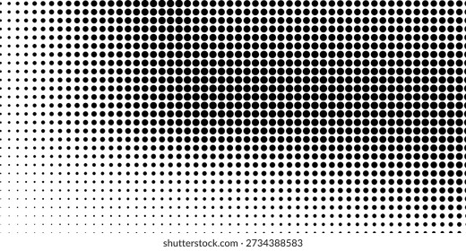 Textura de gradiente de ruido de semitono envejecido. Grunge manchas sucias y manchas de fondo. Fondo de pantalla de grano de arena descolorido blanco y negro.Vector