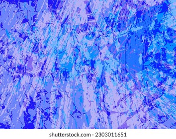 Aged paint spots background. Rough texture colored vintage wallpaper. Retro art pattern. Dirty paint splatter. Old paint blots. Sketch grainy canvas. Watercolor dye backdrop.