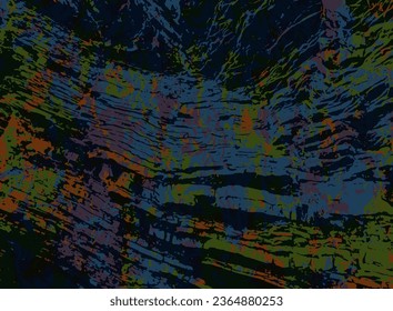 Aged paint spots background. Rough texture vintage wallpaper. Retro art pattern. Dirty paint effect. Material design. Cement grainy canvas. Rectangle banner backdrop.