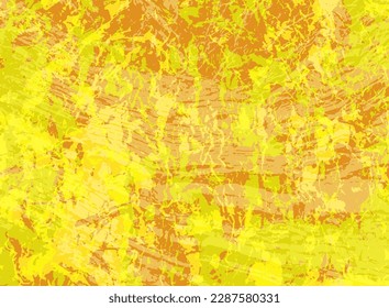 Aged paint spots background. Rustic surface colored vintage wallpaper. Scratch art pattern. Dirty paint stains. Old paint blots. Sketch grainy canvas. Rectangle poster backdrop.