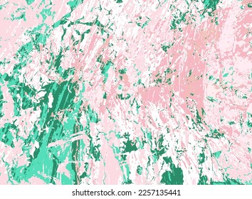 Agerer Panitpinsel verschleiert den Hintergrund. Tapete mit weißer Textur. Tintenkunstmuster. Schmutzige Schmutzspritzer-Wirkung. Farbige Spritzblöcke. Skizze graue Leinwand. Billboard-Hintergrundstruktur.