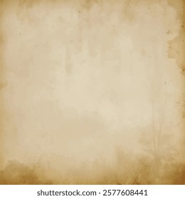 Aged Parchment Paper Watercolor Texture Background