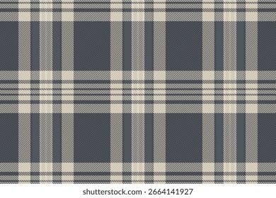 Têxtil tartan padrão envelhecido, instalando tecido de verificação de fundo. Borda vetor de textura sem empacotamento na paleta de cores pastel e escuras.