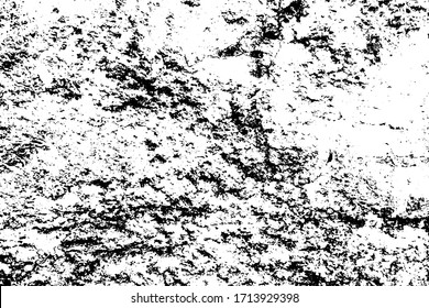 Aged shabby wall with crumbling ruins facade of an old abandoned mountain mine. Black white vector for blending, creating stylish openwork bumpy background in 3D web design of country loft interior