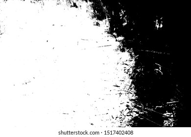 Aged splatter crumb wall backdrop. Distressed spray grainy overlay texture. Grunge dust messy background. Dirty powder rough empty cover template. Weathered drips aging design element. EPS10 vector.
